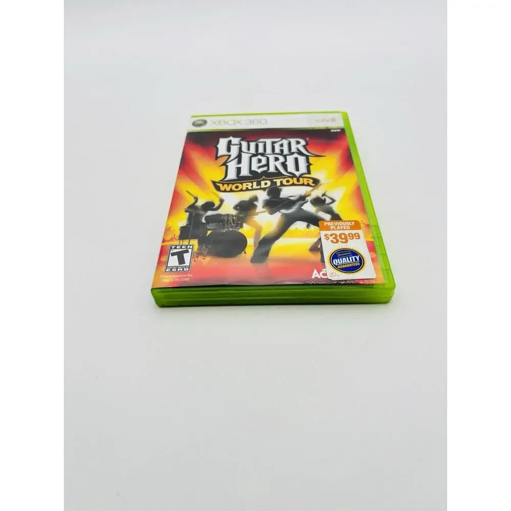 Guitar Hero World Tour - Microsoft Xbox 360 - Complete Tested Works CIB VG Cond
